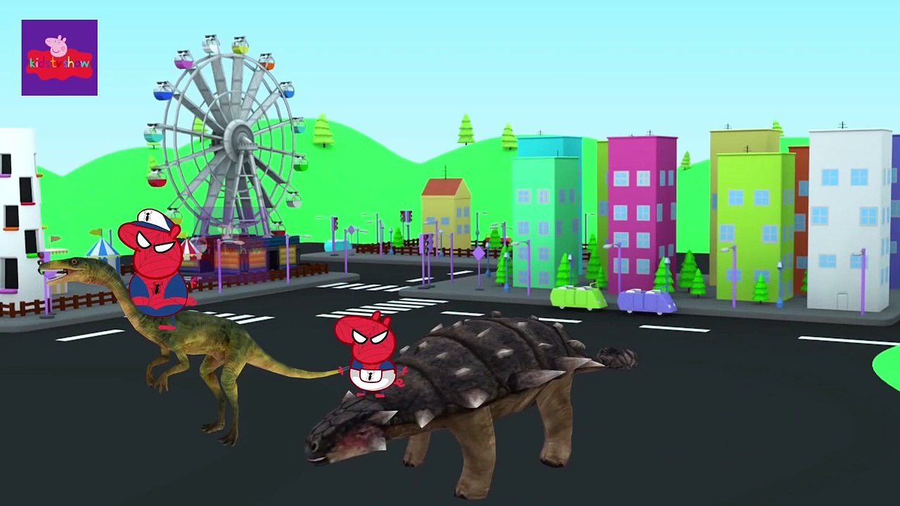 mama finger dinosaurs finger family nursery rhymes songs Lyrics #Spiderman #Superman #Hulk