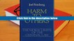 Popular Book  Harm to Others (Moral Limits of the Criminal Law) (v. 1)  For Online