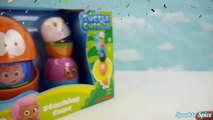 Play Doh BUBBLE GUPPIES SURPRISE EGGS Stacking Nesting Cups Pocoyo Disney Frozen HelloKitty-j18