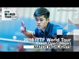 2016 Czech Open Highlights: Yuto Kizukuri vs Chen Alexander (Qual)