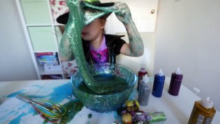 Halloween Glitter Slime Magic Potion and Surprise eggs--ul8nci