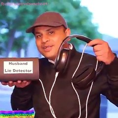 husband lie detector funny videos
