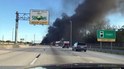 Accident on Florida's Turnpike