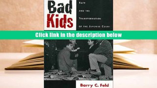 PDF [Download]  Bad Kids: Race and the Transformation of the Juvenile Court (Studies in Crime and