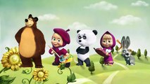 NEW Masha and The Bear Finger Family Learn Colors for Kids Nursery Rhymes Songs For Childr