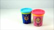 LEARN COLORS with Paw Patrol! NEW Paw Patrol Toy Surprise Eggs! Nick Jr Play doh Surprise Cans-v1ltgnO