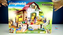 Playmobil Country Pony Farm Animals Building Set Toy Build Rev