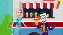 Frozen Elsa & Spiderman vs FUNNY JOKER PRANKS w/ Masha Finger Family Song Nursery Rhymes C