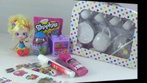 Shopkins DIY Tea Set! Shopkins Surprise Egg, Shopkins Qube, Kids Craft Toy Video Paint Shopkins-HqmkrTt