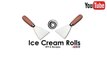 ICE CREAM ROLLS _ Thai Fried Rolled Ice Cream in Thailand _ Street Food Ice Cream Roll with Oreo-Yb