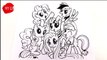 MY LITTLE PONY COLORING BOOK VIDEOS EPISODE 4 MLP COLORING VIDEOS FOR KIDS-sv