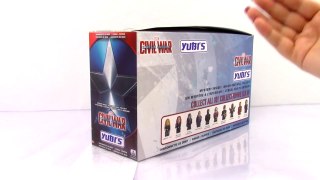 YUBI’S Captain America - Civil War Finger Puppets Blind Bags Unboxing Toy Review by TheToyReviewer-470ab