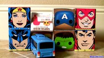 DC CUBEEZ SURPRISE TOYS Flash Wonder Woman Superman Batman Disney Marvel Captain America IRON MAN-JGNOh