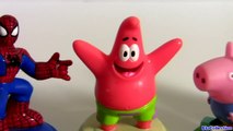 Surprise Play Doh Pig George Cookie Monster SpongeBob Clay Buddies Play-Doh Stampers Homem-Aranha-FmjBFY