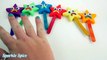 Learn Colors Play Doh Stars Candy Twinkle Little Star Finger Family Nursery Rhymes Slime Balloons-7