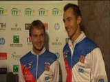 Davis Cup Interview: Ivo Minar and Lukas Rosol