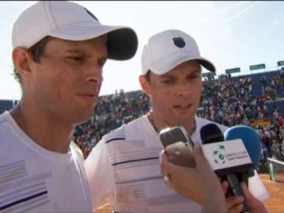 Davis Cup Interview: Bob Bryan / Mike Bryan