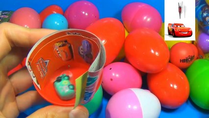 30 Surprise Eggs!!! Disney CARS MARVEL Spider Man SpongeBob HELLO KITTY PARTY ANIMALS LPS Animation-R3h7E03jY