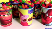 Disney Jelly Beans Surprise Birthday Peppa Pig Spiderman Mickey Mouse Clubhouse Cars Toys For Kids-oOagz