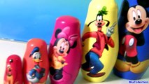 Baby Mickey Mouse Clubhouse Nesting Toys Stacking Cups Goofy Donald Minnie Disney Baby Toys-Abom