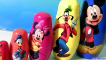 Baby Mickey Mouse Clubhouse Nesting Toys Stacking Cups Goofy Donald Minnie Disney Baby Toys-AbomF