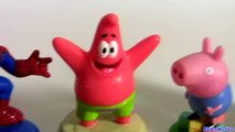 Surprise Play Doh Pig George Cookie Monster SpongeBob Clay Buddies Play-Doh Stampers Homem-Aranha-FmjBFYd