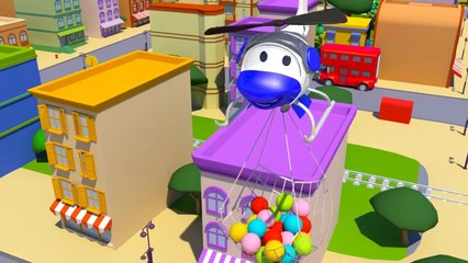 Tom la Dépanneuse et Edgar la Tractopelle à Car City - Voitures et camions dessins animés