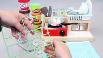 Baa Baa Black Sheep | Play Doh Cooking Spaghetti Maker PlayDough Toys | Wheels on the bus