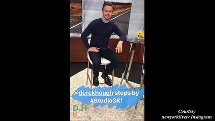 Derek Hough's press day in New York for World of Dance - March 21, 2017