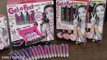 Gel-A-Peel DIY Craft Time _ 3D Sparkle Bead Design Station, Making Earrings & Jewelry out of GEL!-vj