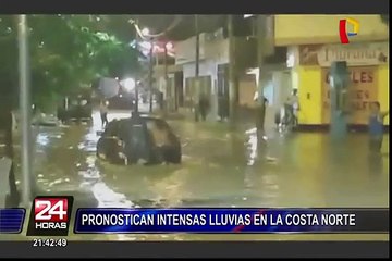 Senamhi pronostica más lluvias en la costa norte del país