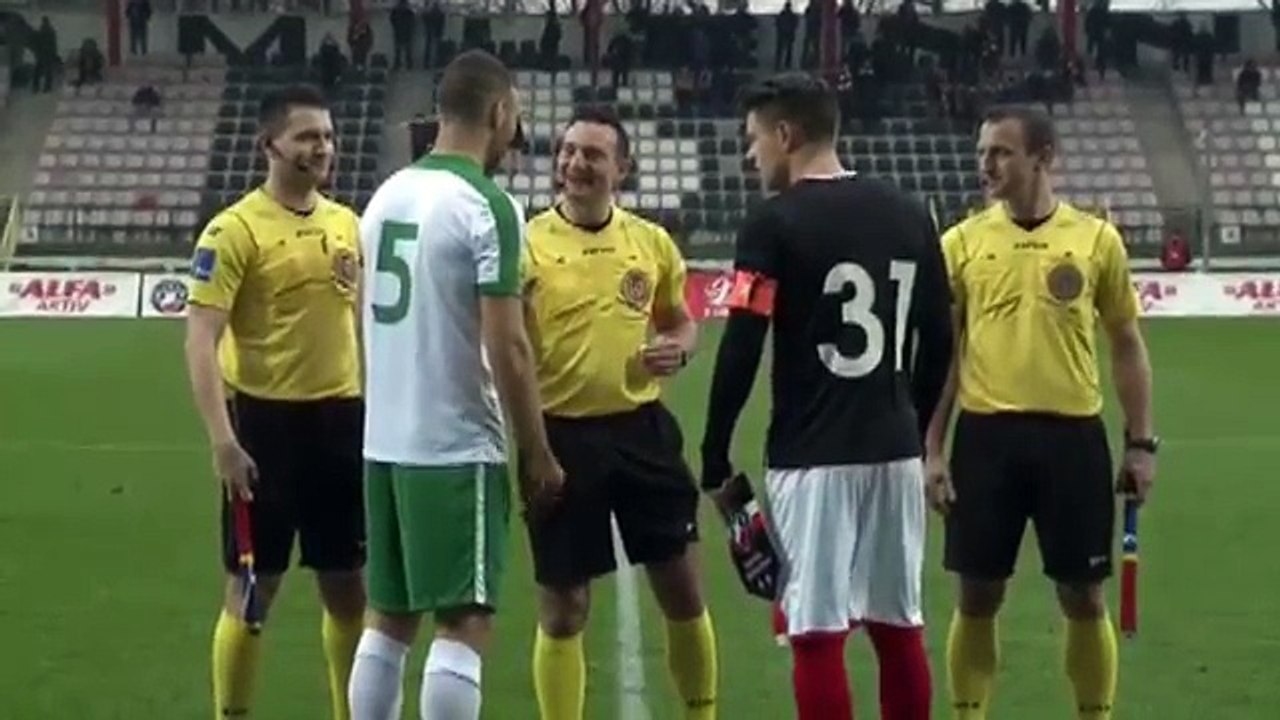 Polonia Warszawa 1:1 Warta Poznan (Polish II Liga. 18 March 2017)