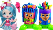 Play-Doh Cra-Z-Art Cuts Hair Designer! Shoppies Jessicake shopkins
