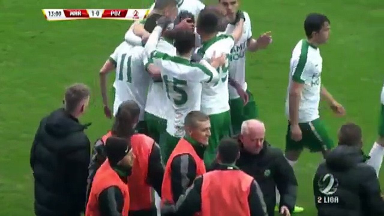 Polonia Warszawa 0:1 Warta Poznan (Polish II Liga. 18 March 2017)