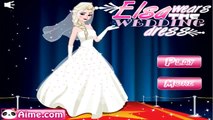 Disney Frozen Princess Elsa and Anna Wedding Dress Prep with Jack & Kristoff | Dress Up Gi