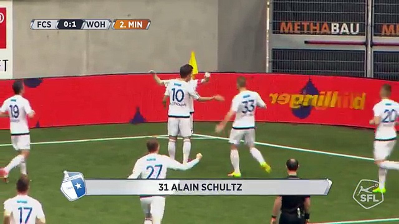 FC Schaffhausen 3:2 FC Wohlen (Swiss Challege League 20.March)