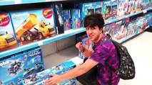 Staying Overnight In TOYS R US - Fort Challenge GONE WRONG!