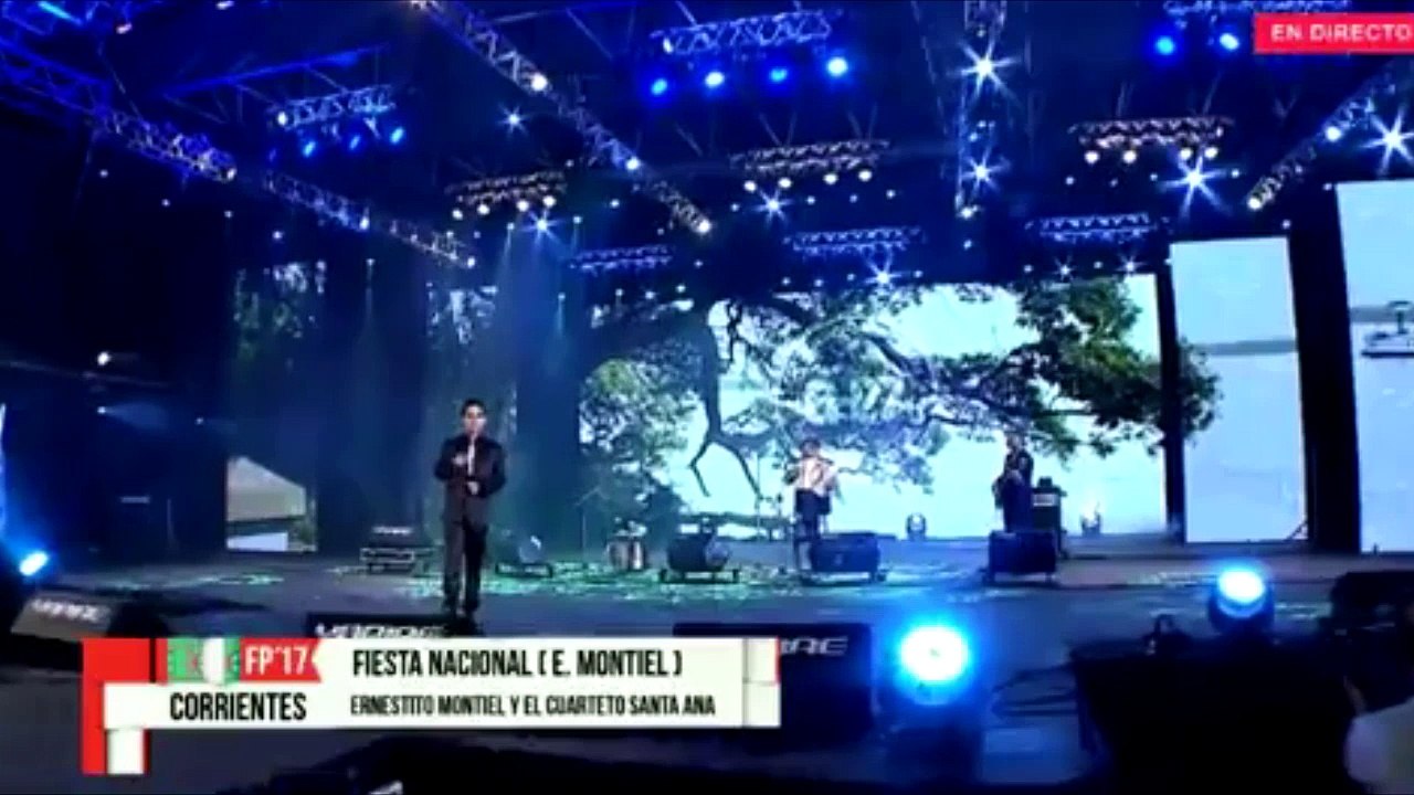 Ernestito Montiel y el Cuarteto Santa Ana - Fiesta Nacional del Chamamé 2017