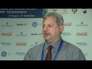Interview Curtis Hunt, Assistant Coach, Canada -  International Ice Sledge Hockey Tournament