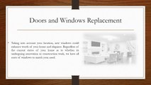 Doors and Windows Replacement