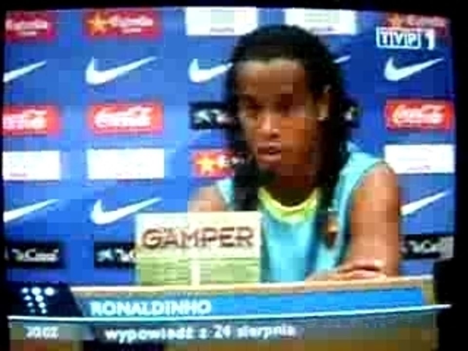 ronaldinho end,koniec,