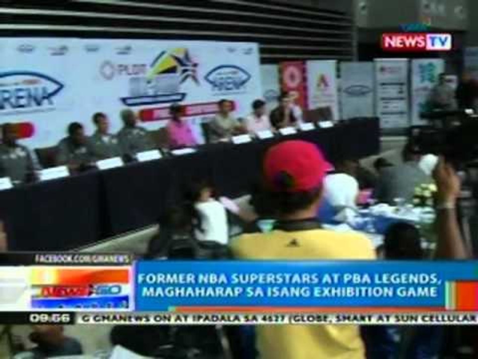 NTG: Former NBA superstars at PBA legends, maghaharap sa isang exhibition game
