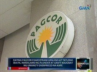 Saksi: Dating PAGCOR Chair Efraim Gunuino at 3 iba pa, inireklamo ng plunder at graft