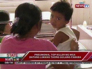 SONA: Pneumonia, top killer ng mga batang limang taon gulang pababa