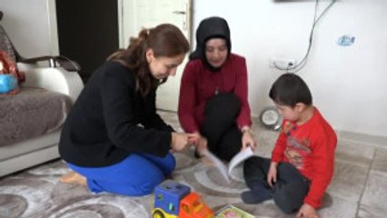 Siverek'te Down Sendromlu Çocuklara Anlamlı Ziyaret