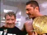 WWE Eddie guerrero & batista become friends