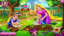 Disney games -Disney Princess Rapunzel Mommy Gardening -Disney Princess Games for Girls