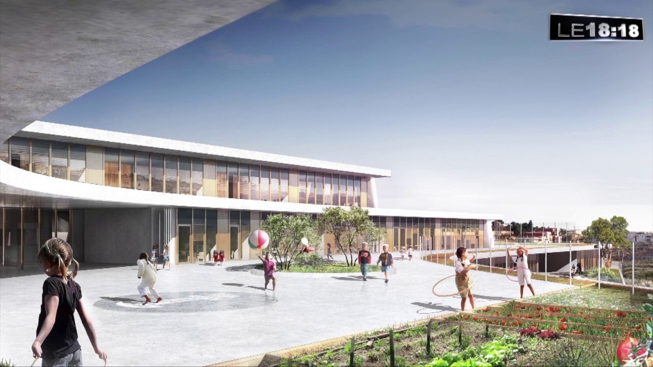 Le 18:18 - Marseille : deux nouvelles écoles en 2017 pour oublier la polémique des classes insalubres