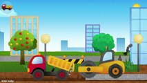 Kids Games to Play and Learn Trucks, Diggers, Bulldozer, Cranes & Construction Vehicles fo