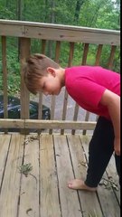 Pulling Out Unknown Thing from Dog's Butt